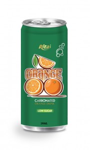 250ml carbonated orange drink low sugar